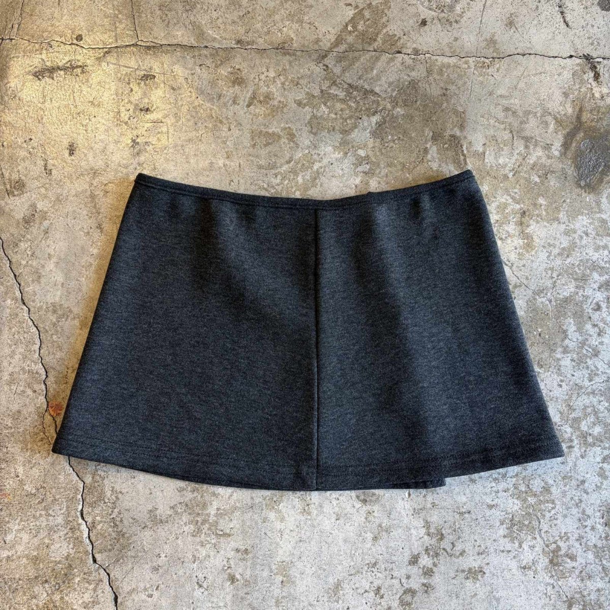 画像7: 2 WAY SKIRT LAYERED DESIGN SOFT FLARE SWEAT PANTS / W22~W33 (7)