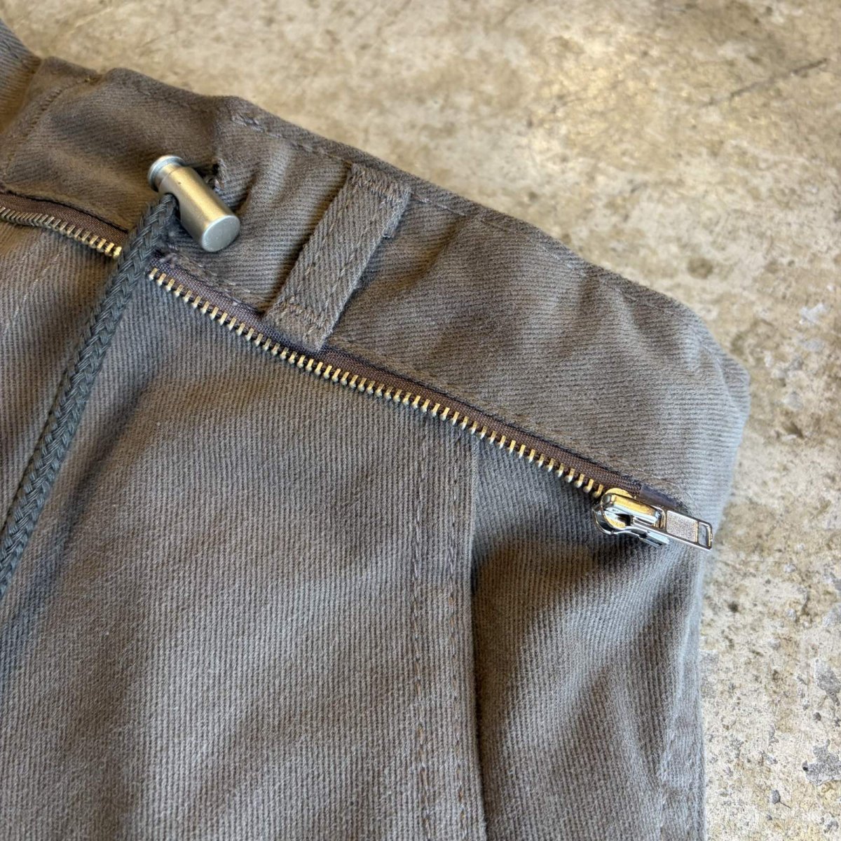 画像7: 2WAY APRON POCKET WORK DESIGN PANTS / FREE~W35 (7)