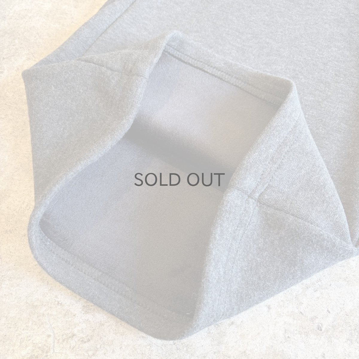 画像12: 2 WAY SKIRT LAYERED DESIGN SOFT FLARE SWEAT PANTS / W22~W33 (12)