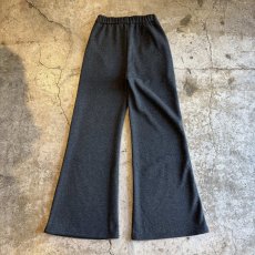 画像5: 2 WAY SKIRT LAYERED DESIGN SOFT FLARE SWEAT PANTS / W22~W33 (5)