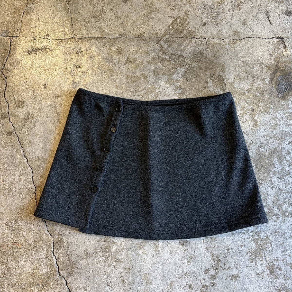 画像6: 2 WAY SKIRT LAYERED DESIGN SOFT FLARE SWEAT PANTS / W22~W33 (6)