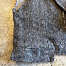 画像7: 【Wiz&Witch】"OUT STITCH" TWEED TAILOR VEST  / OS (7)
