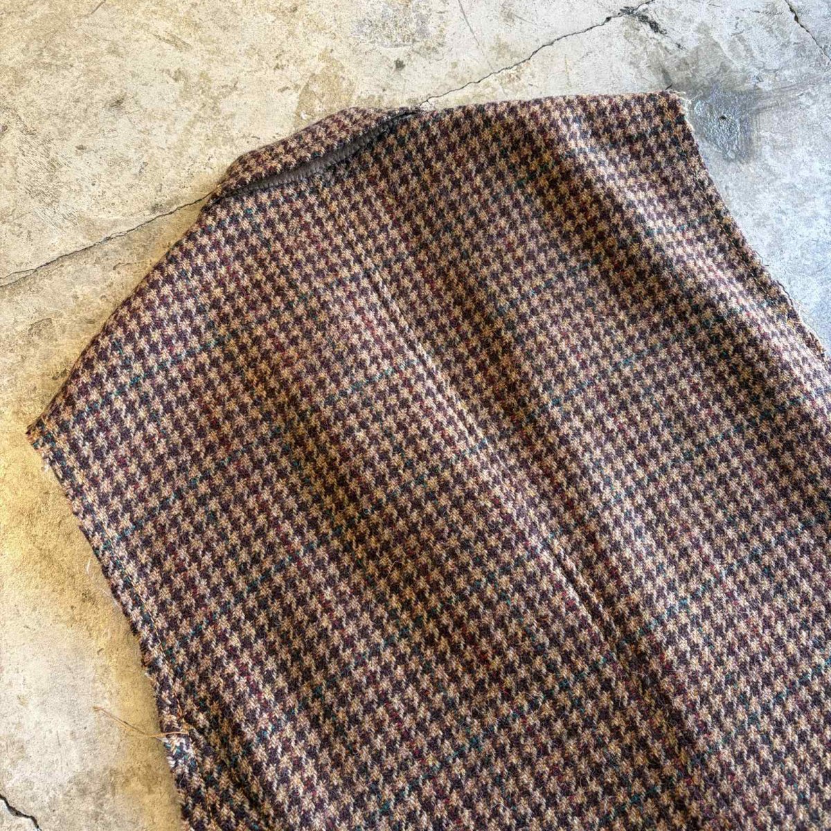 画像9: 【Wiz&Witch】"OUT STITCH" TWEED TAILOR VEST / OS (9)