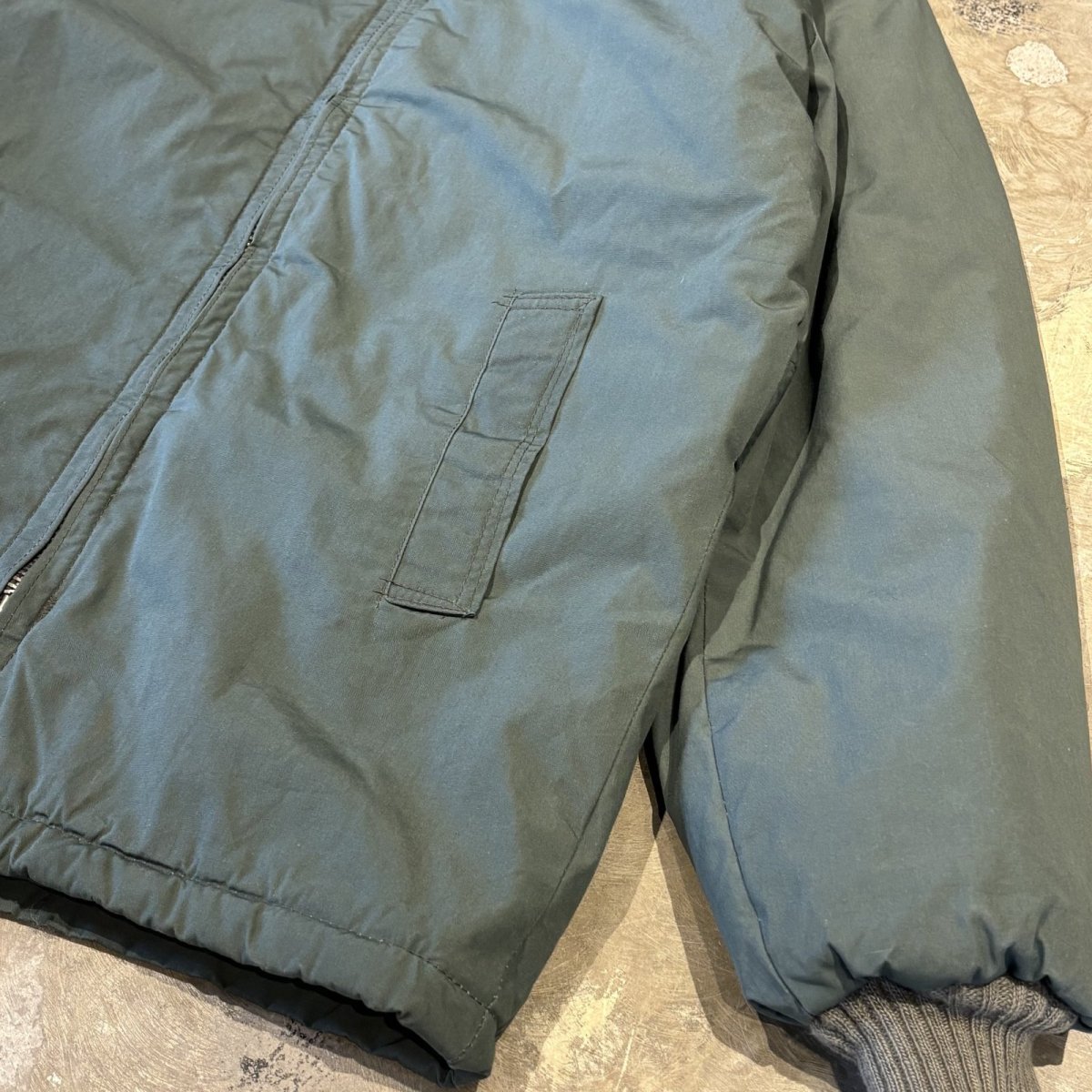 画像6: RIB SWITCHED BICOLOR ZIP UP JACKET / Mens M~L (6)