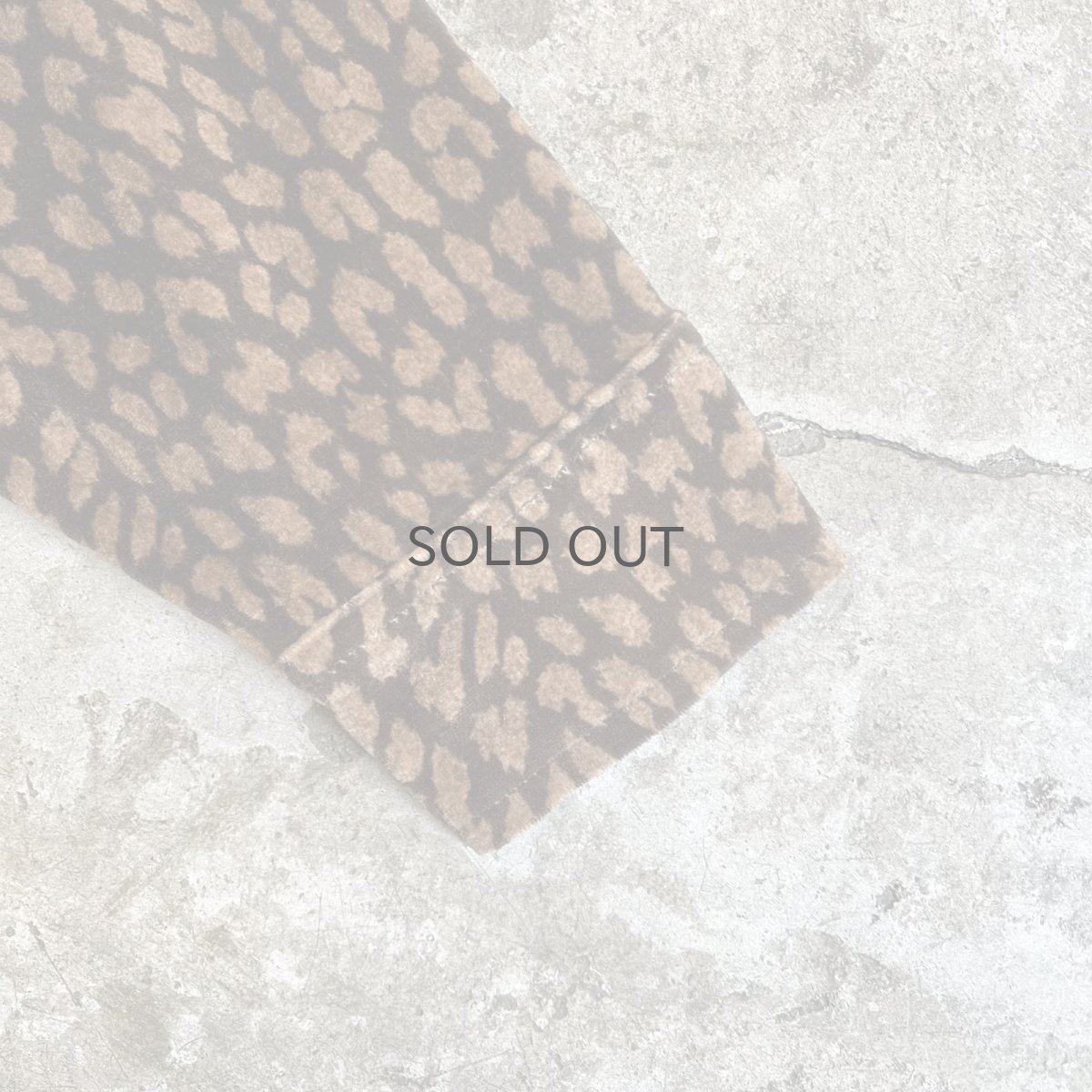 画像6: ALL OVER LEOPARD PATTERN VELVET DESIGN L/S SHIRT / Ladies XL(M) (6)