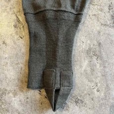 画像10: EURO MILITARY KHAKI COLOR HENRY NECK L/S TOPS / Ladies M(5) (10)