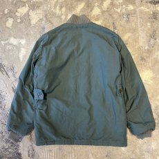 画像2: RIB SWITCHED BICOLOR ZIP UP JACKET / Mens M~L (2)