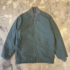 画像1: RIB SWITCHED BICOLOR ZIP UP JACKET / Mens M~L (1)