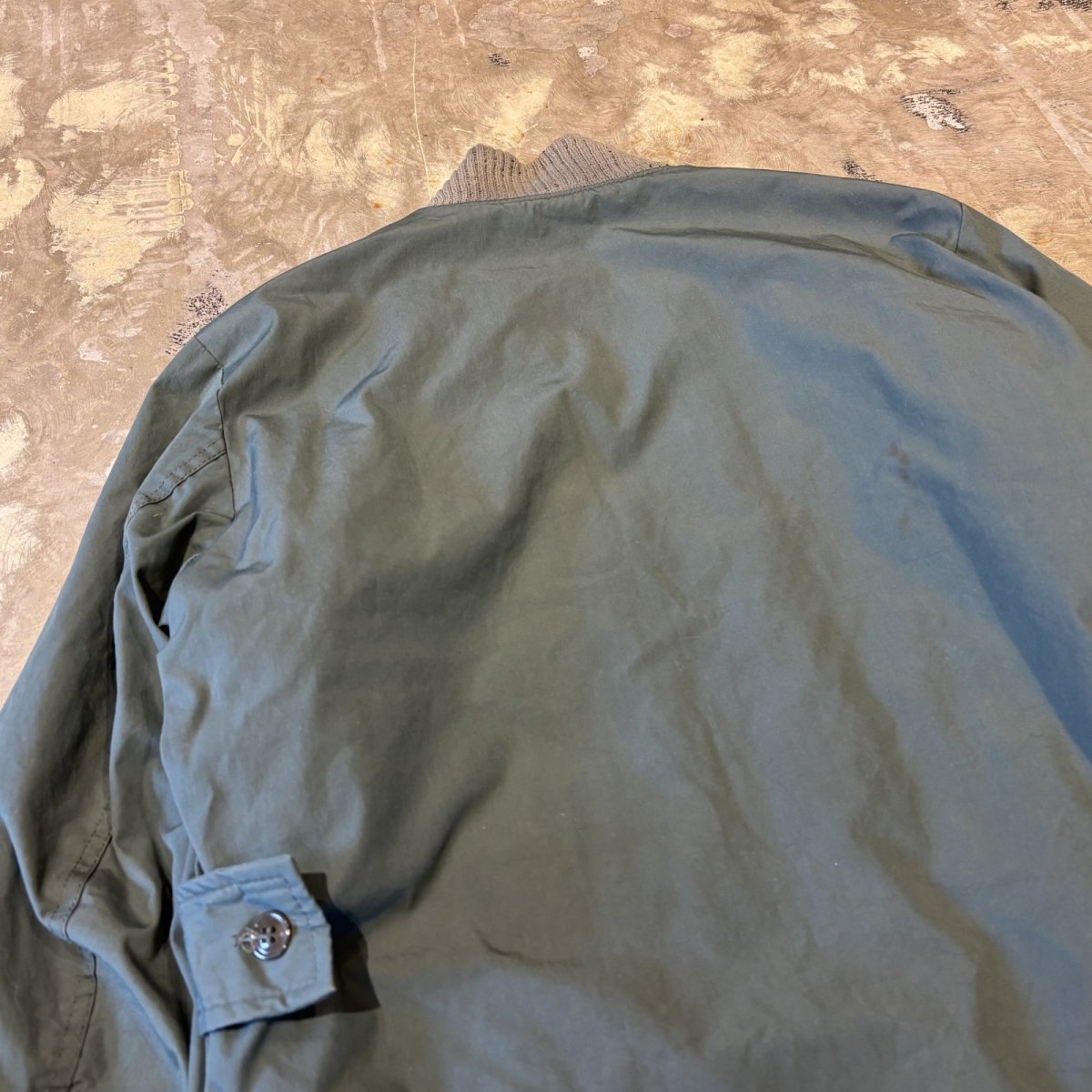 画像9: RIB SWITCHED BICOLOR ZIP UP JACKET / Mens M~L (9)