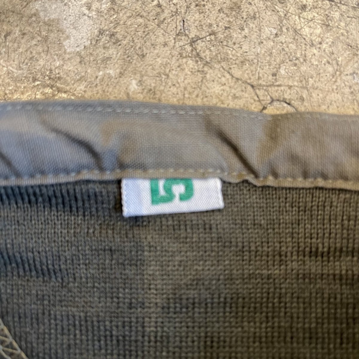 画像11: EURO MILITARY KHAKI COLOR HENRY NECK L/S TOPS / Ladies M(5) (11)