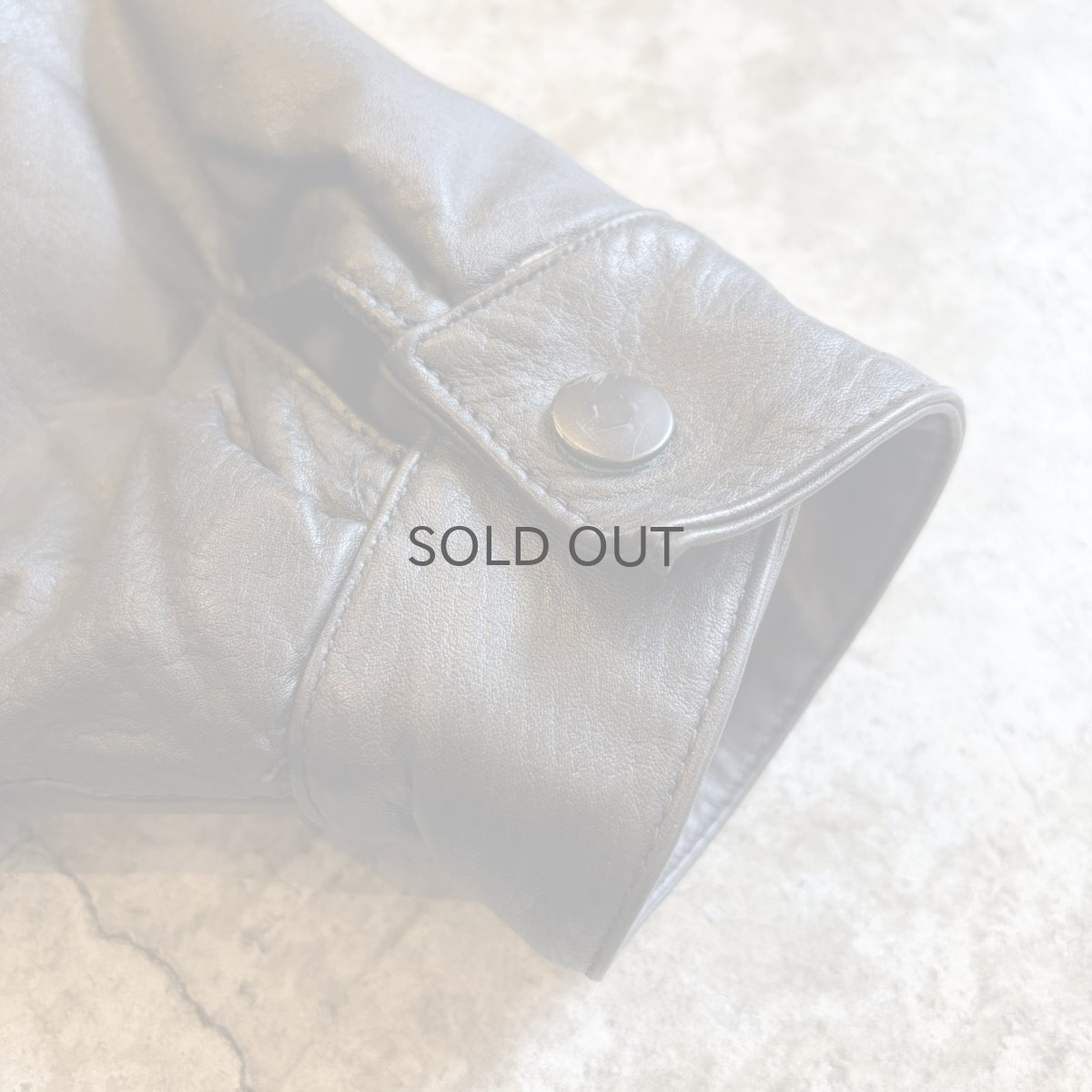 画像9: BLACK COLOR LEATHER DOUBLE DESIGN JACKET / Ladies M~L (9)