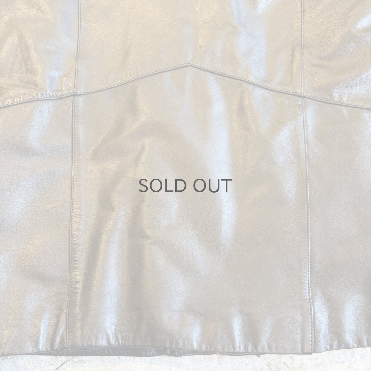 画像11: BLACK COLOR LEATHER DOUBLE DESIGN JACKET / Ladies M~L (11)