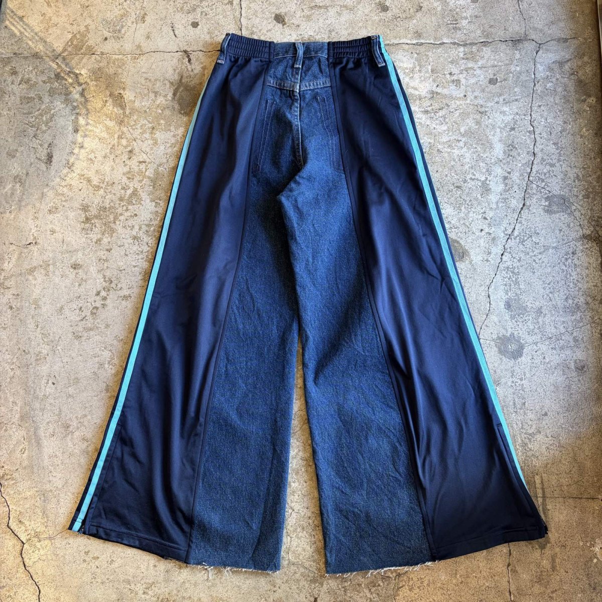 画像2: 【Wiz&Witch】"UNITED" SPORTY DENIM PANTS / OS (2)