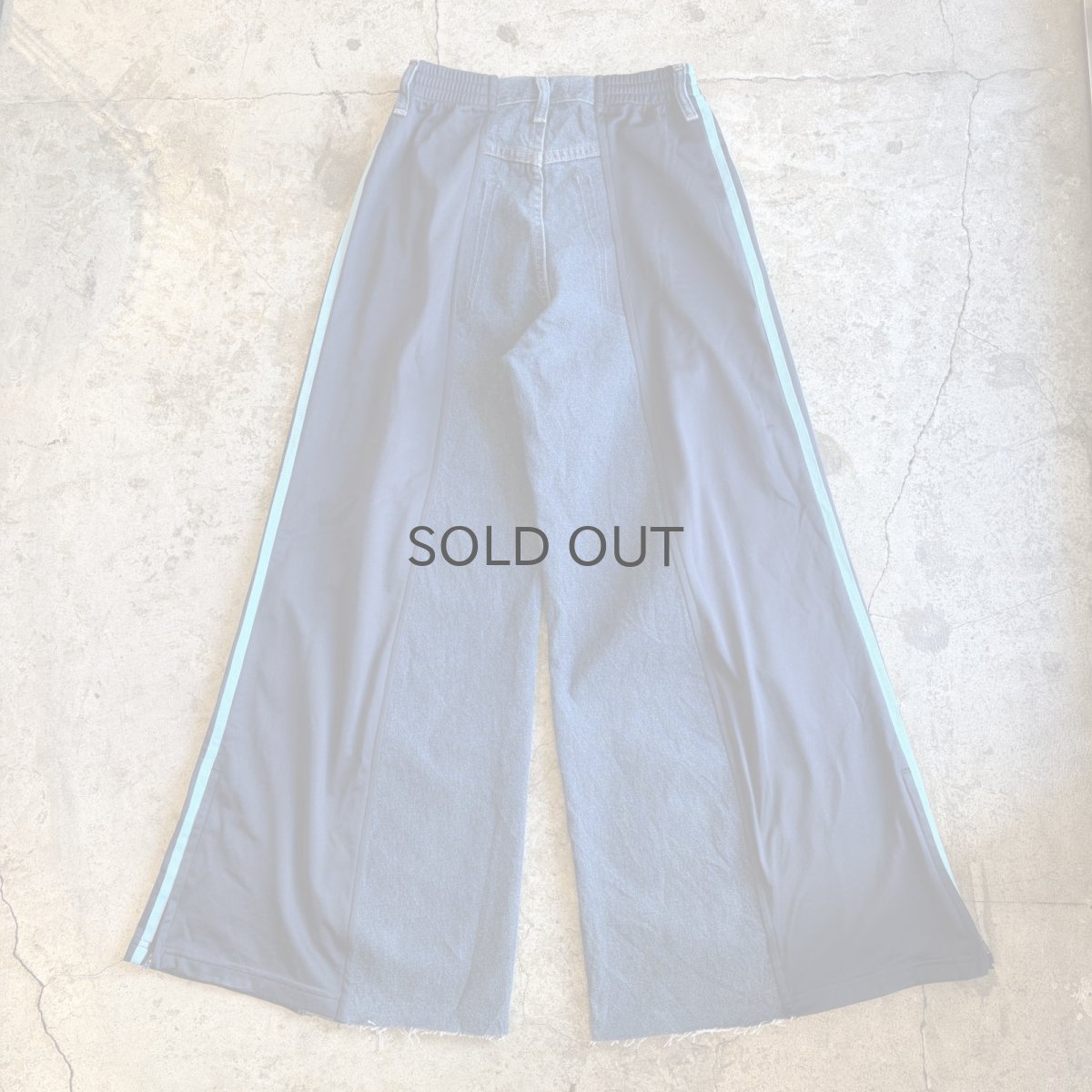 画像2: 【Wiz&Witch】"UNITED" SPORTY DENIM PANTS / OS (2)