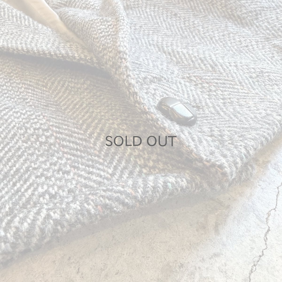 画像10: 【Wiz&Witch】"UNITED" MA-1 SLEEVE TWEED TAYLOR JACKET / OS (10)