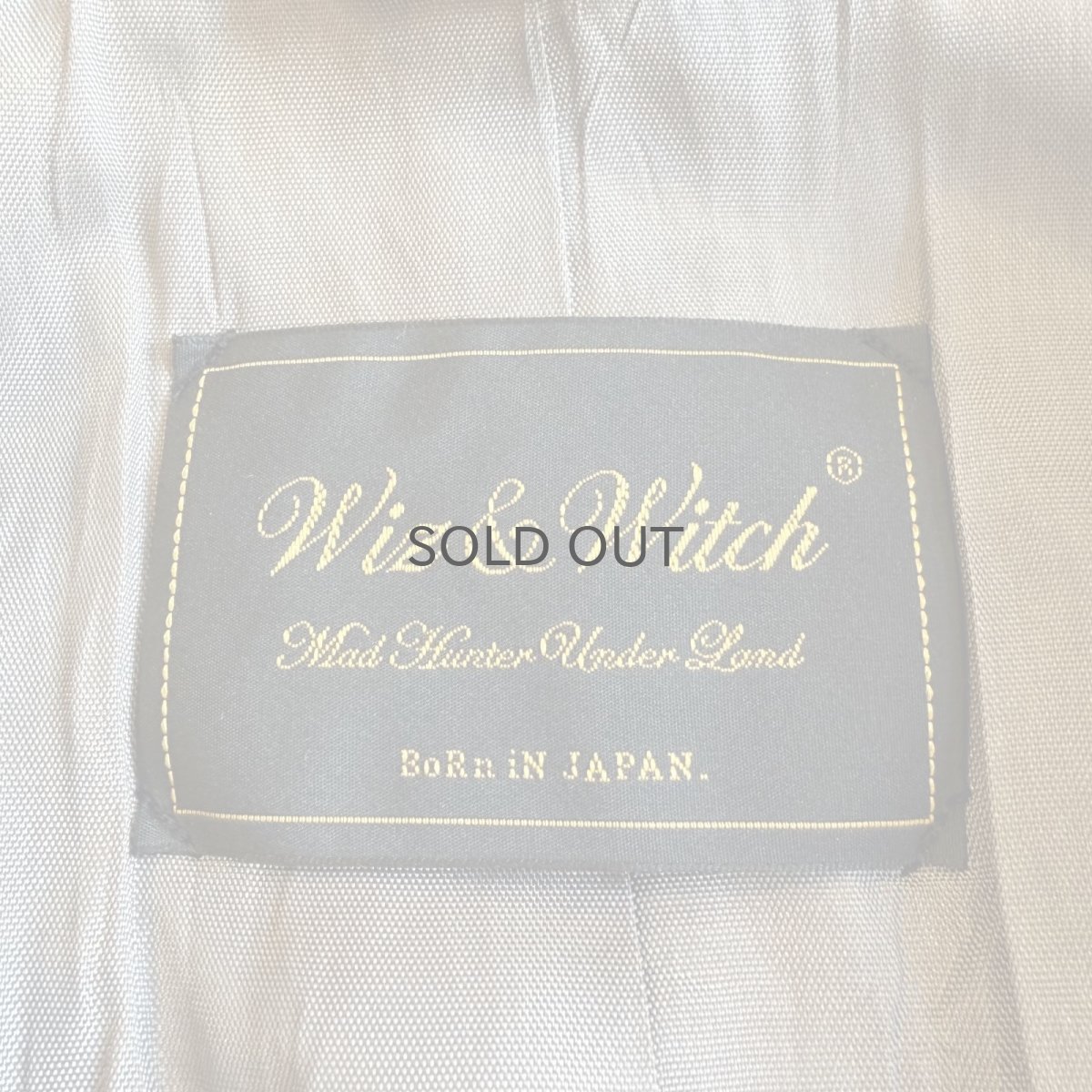 画像11: 【Wiz&Witch】"UNITED" MA-1 SLEEVE TWEED TAYLOR JACKET / OS (11)