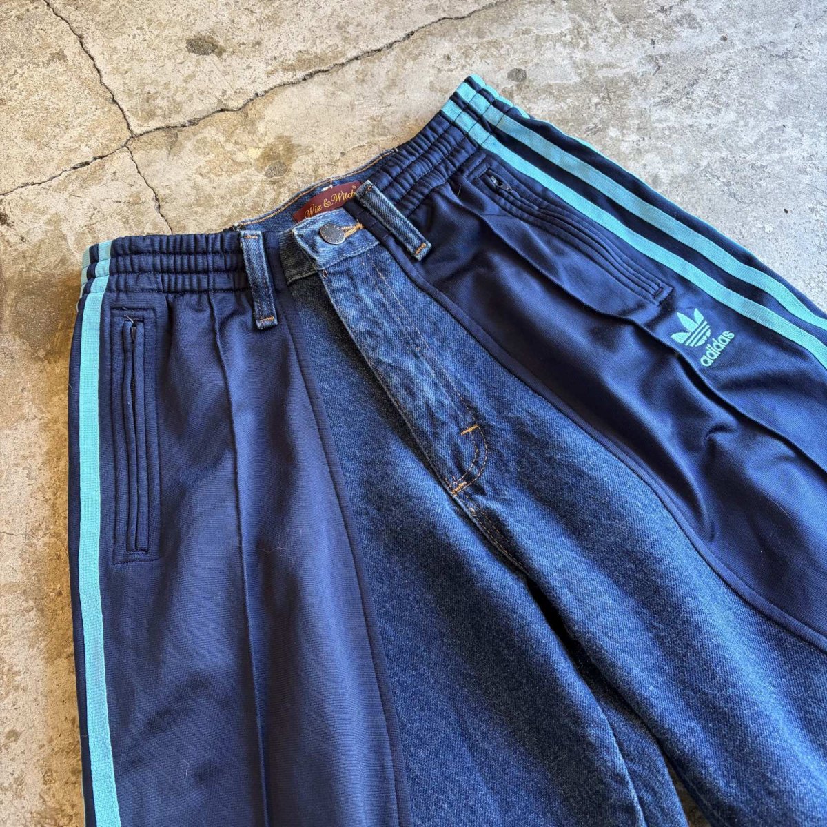 画像3: 【Wiz&Witch】"UNITED" SPORTY DENIM PANTS / OS (3)