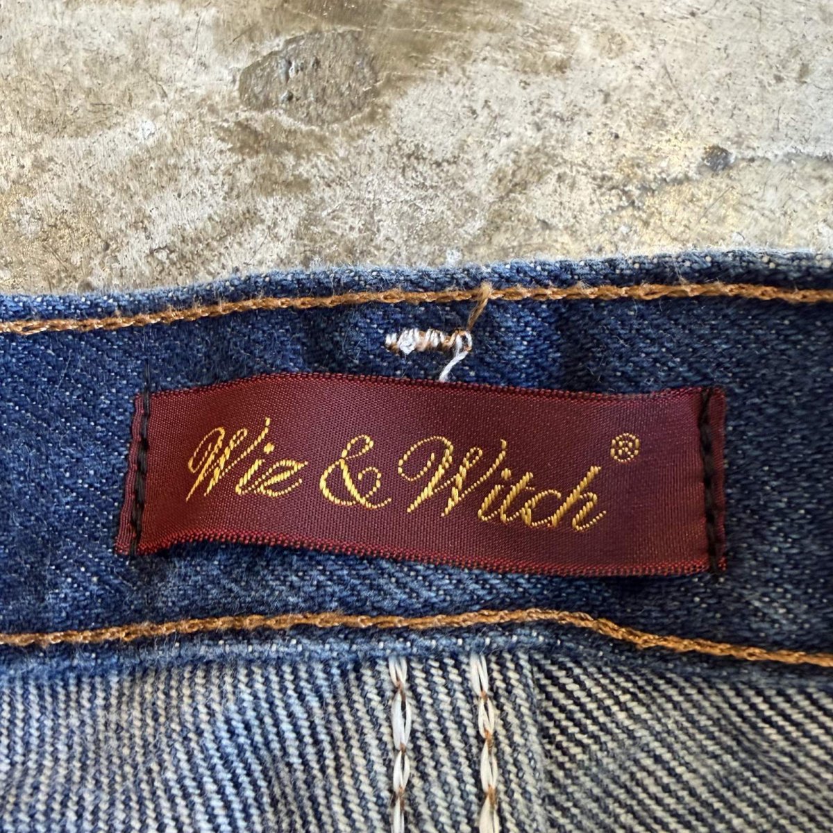 画像12: 【Wiz&Witch】"UNITED" SPORTY DENIM PANTS / OS (12)