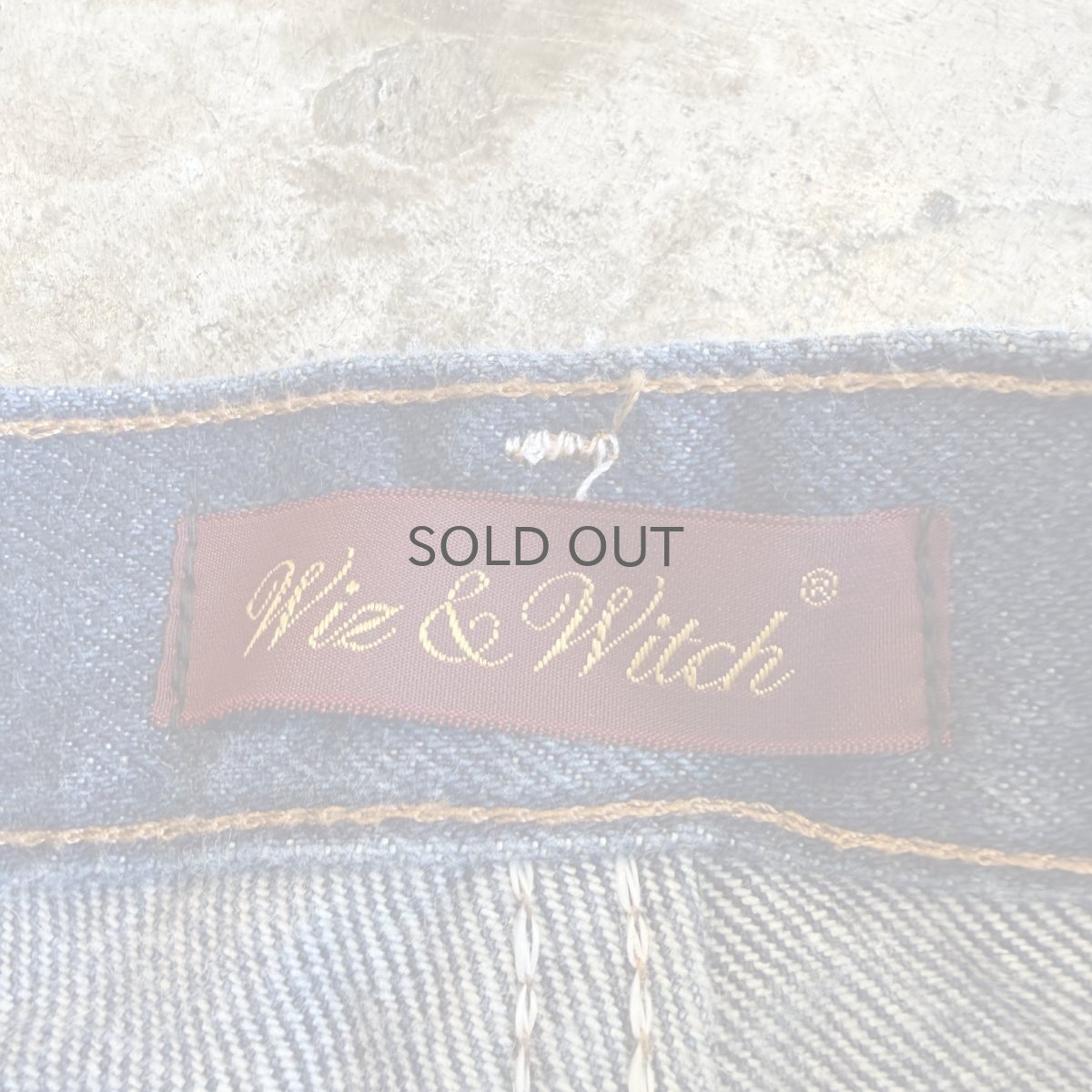 画像12: 【Wiz&Witch】"UNITED" SPORTY DENIM PANTS / OS (12)