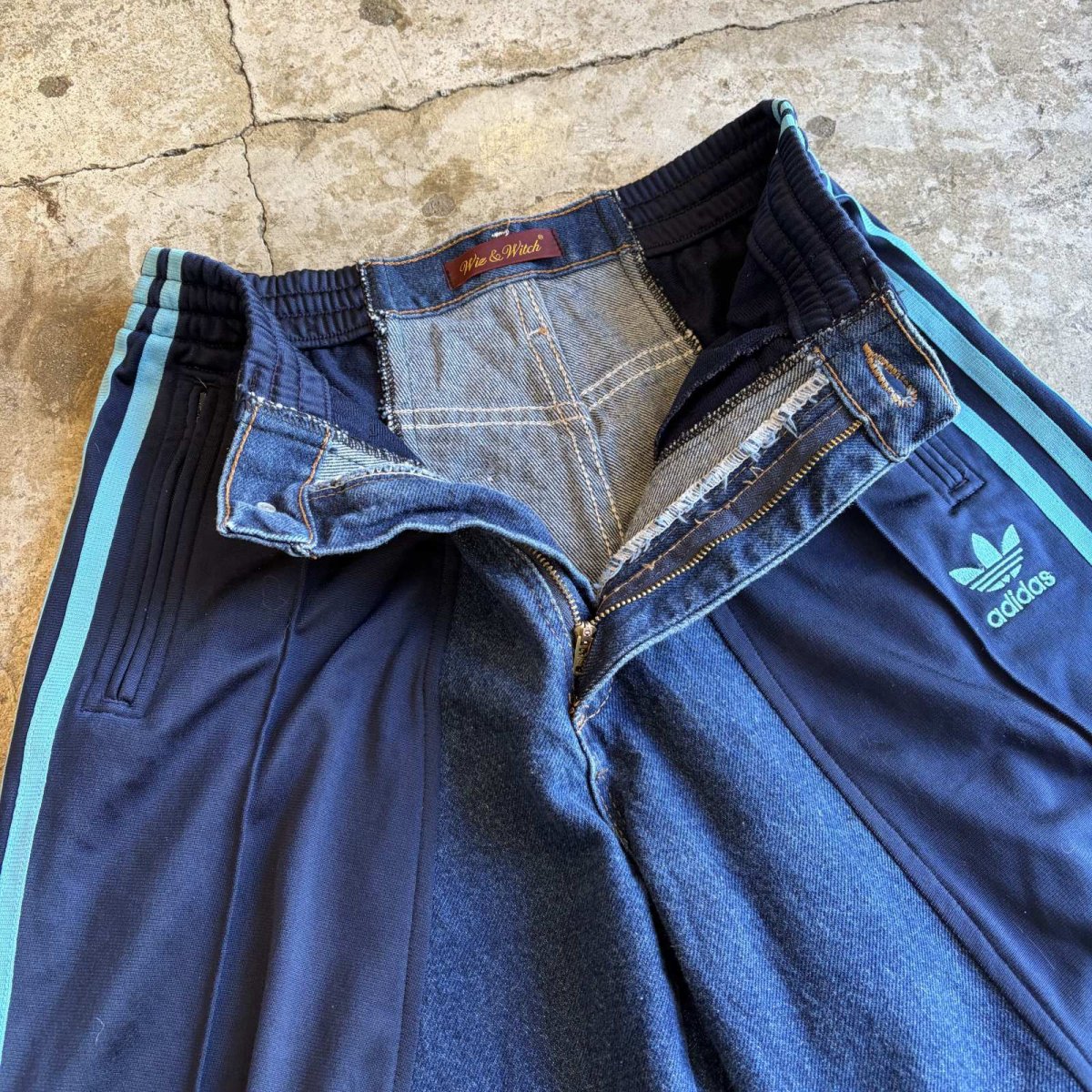 画像6: 【Wiz&Witch】"UNITED" SPORTY DENIM PANTS / OS (6)