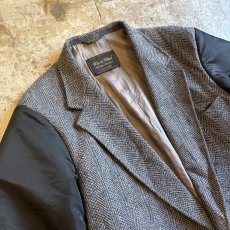 画像3: 【Wiz&Witch】"UNITED" MA-1 SLEEVE TWEED TAYLOR JACKET / OS (3)
