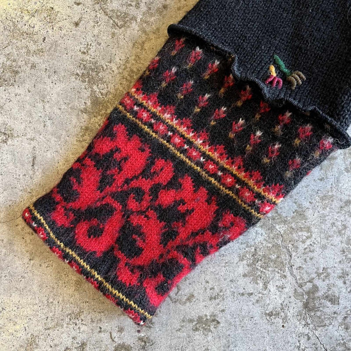 画像8: 【Wiz&Witch】"OUT STITCH" DECO KNIT / OS (8)