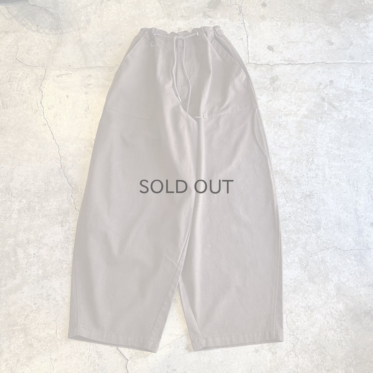 画像1: WEIST DROW CODE DESIGN BARREL LEG PANTS / FREE~W32(2) (1)