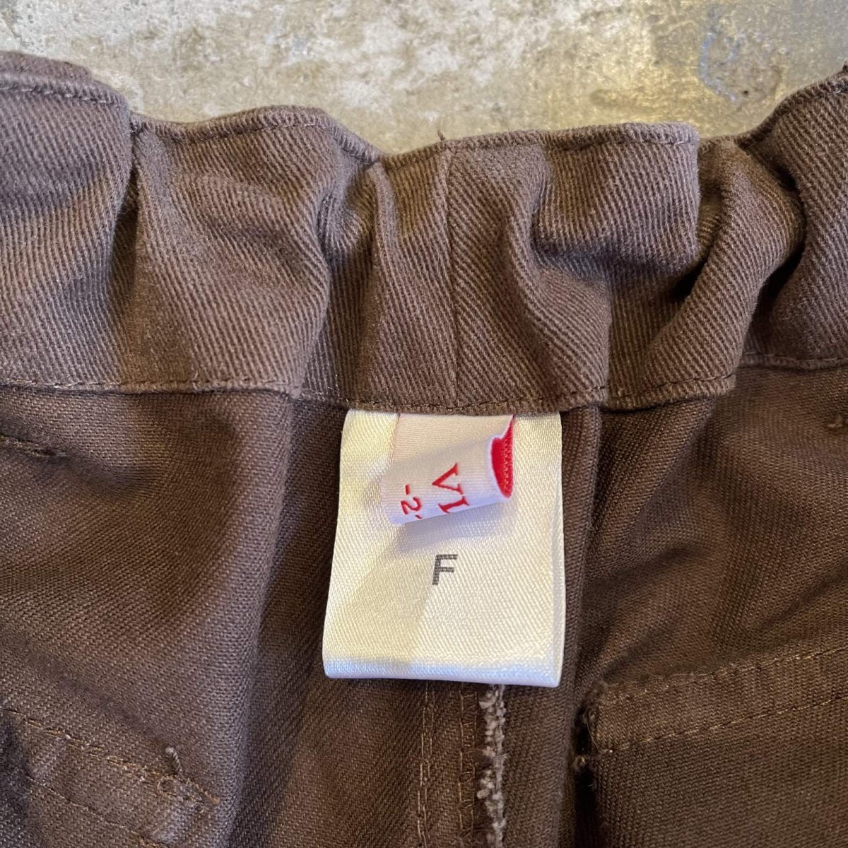 画像12: WEIST DROW CODE DESIGN BARREL LEG PANTS / FREE~W32(2) (12)