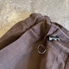 画像8: WEIST DROW CODE DESIGN BARREL LEG PANTS / FREE~W32(2) (8)