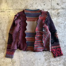 画像2: 【Wiz&Witch】"OUT STITCH" DECO KNIT / OS (2)