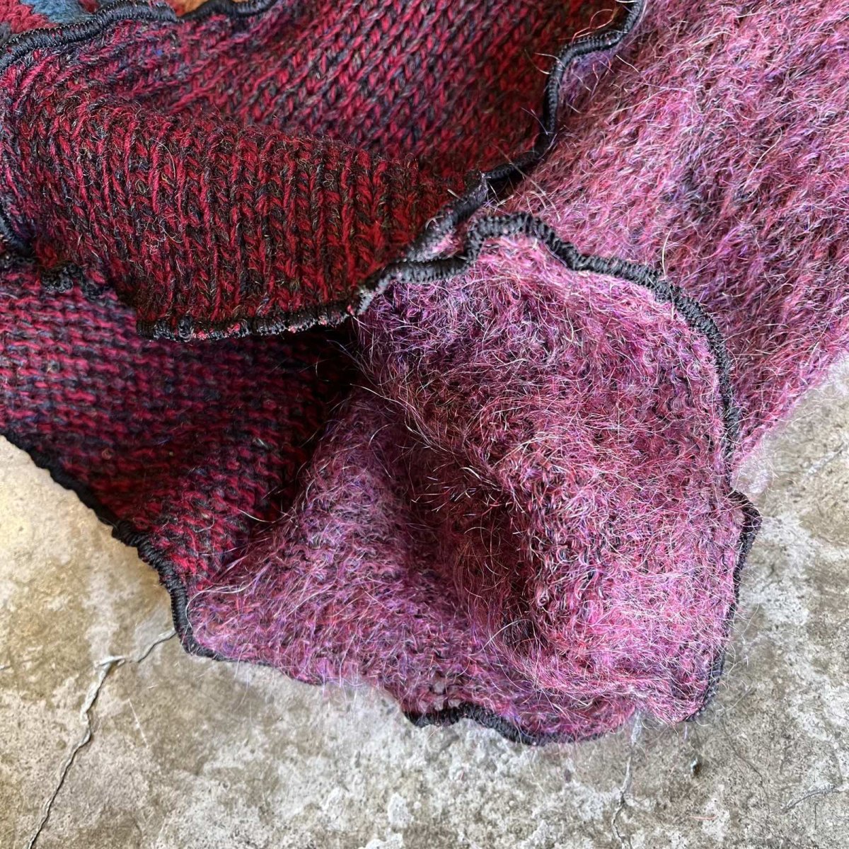 画像5: 【Wiz&Witch】"OUT STITCH" DECO KNIT / OS (5)