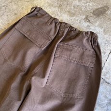 画像11: WEIST DROW CODE DESIGN BARREL LEG PANTS / FREE~W32(2) (11)