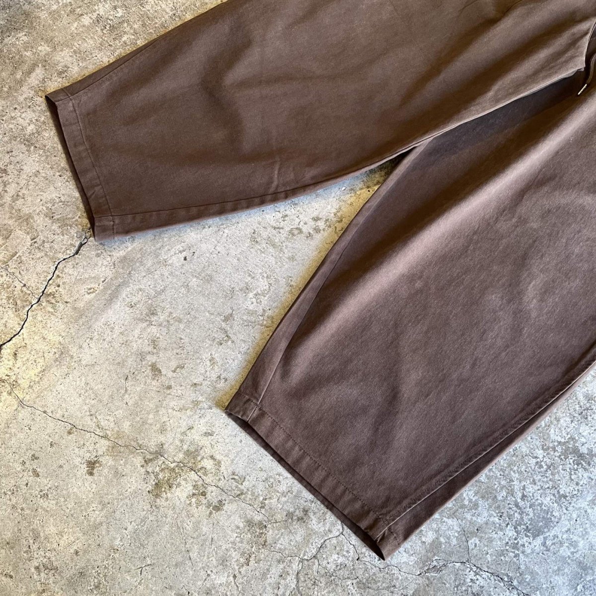 画像4: WEIST DROW CODE DESIGN BARREL LEG PANTS / FREE~W32(2) (4)