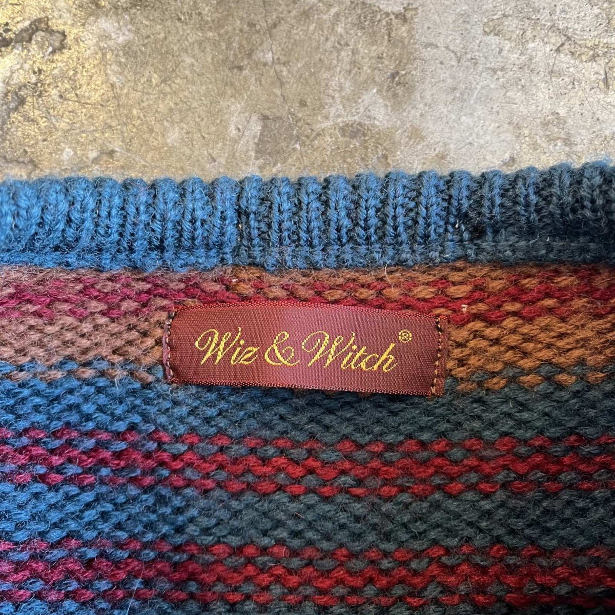 画像13: 【Wiz&Witch】"OUT STITCH" DECO KNIT / OS (13)