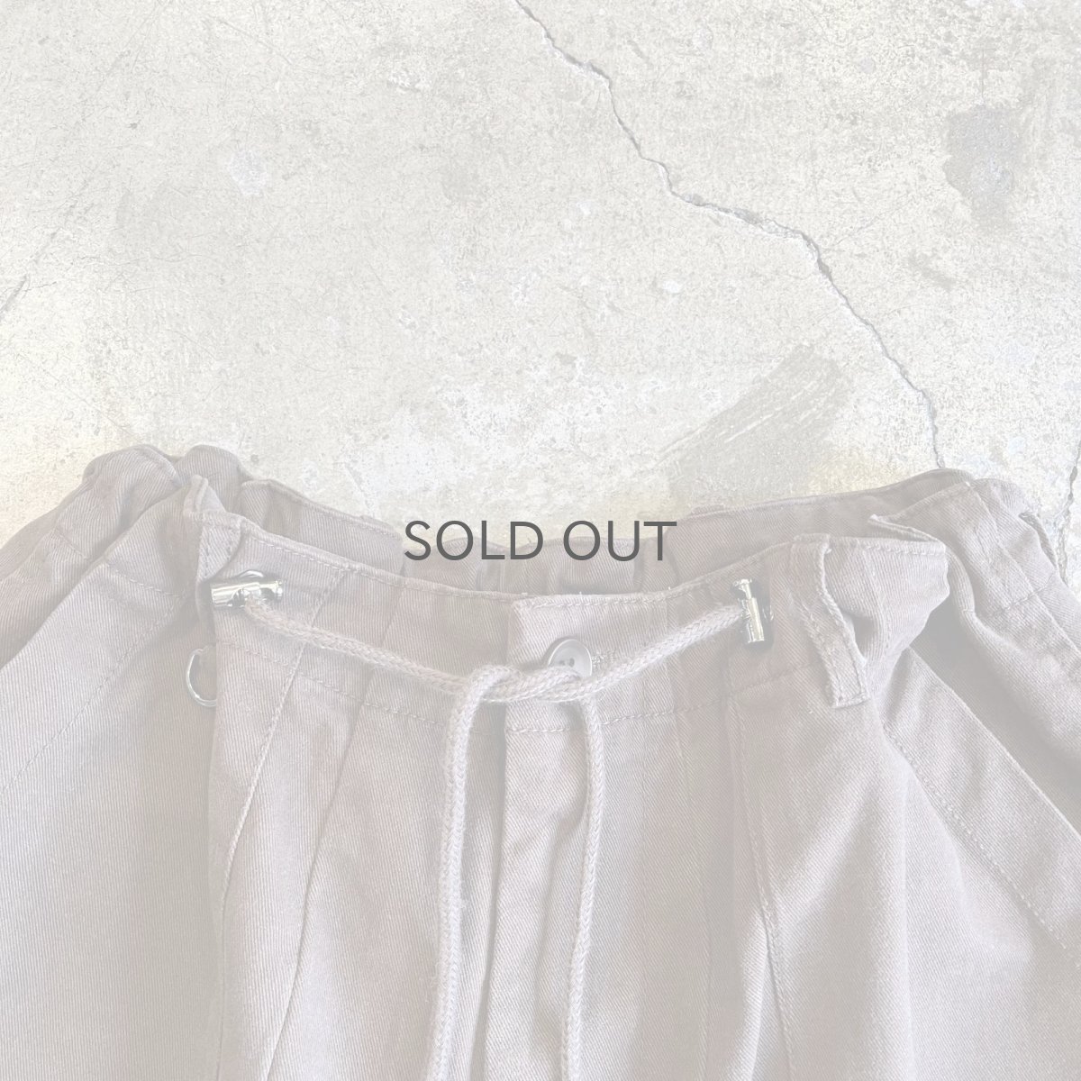 画像7: WEIST DROW CODE DESIGN BARREL LEG PANTS / FREE~W32(2) (7)