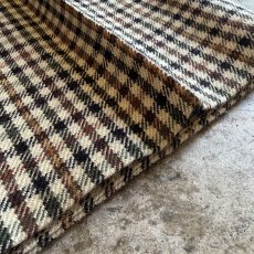 画像11: GUN CLUB CHECK PATTERN 2 TUCK DESIGN SLACKS PANTS / W29 (11)