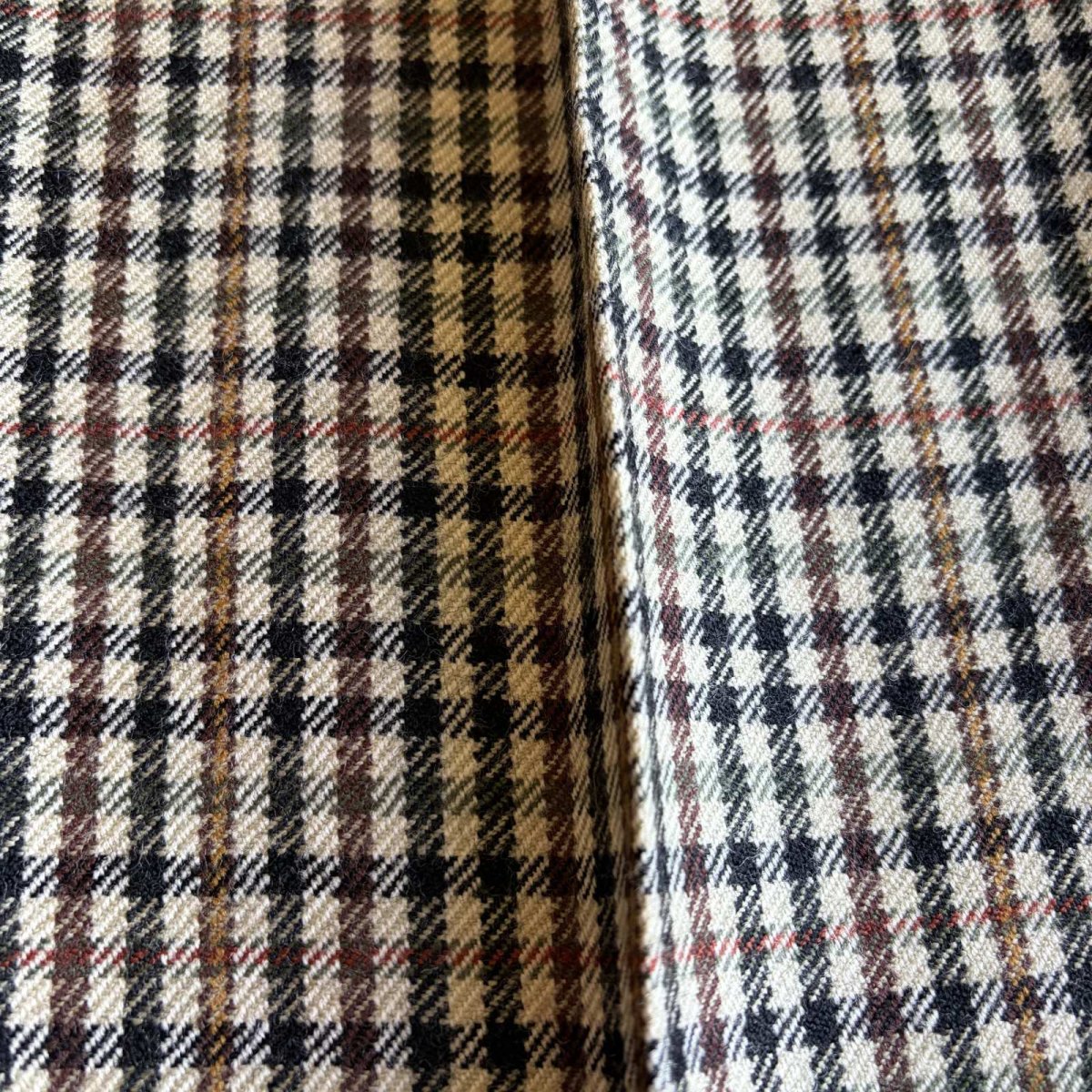 画像5: GUN CLUB CHECK PATTERN 2 TUCK DESIGN SLACKS PANTS / W29 (5)