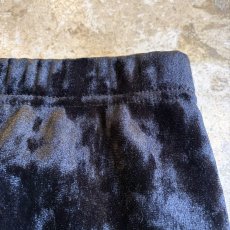 画像8: BLACK COLOR VELVET BACK SLIT SKIRT / W26~W35 (8)