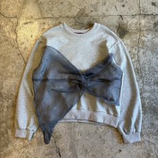画像1: 【Wiz&Witch】"UNITED" BARE TULLE SWEAT / OS / GRAY (1)