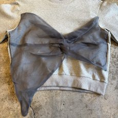 画像4: 【Wiz&Witch】"UNITED" BARE TULLE SWEAT / OS / GRAY (4)