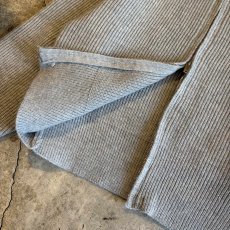画像7: 【WONDERGROUND】HIGH & SAILOR COLLAR DOUBLE ZIP UP KNIT TOPS / GRAY / OS (7)