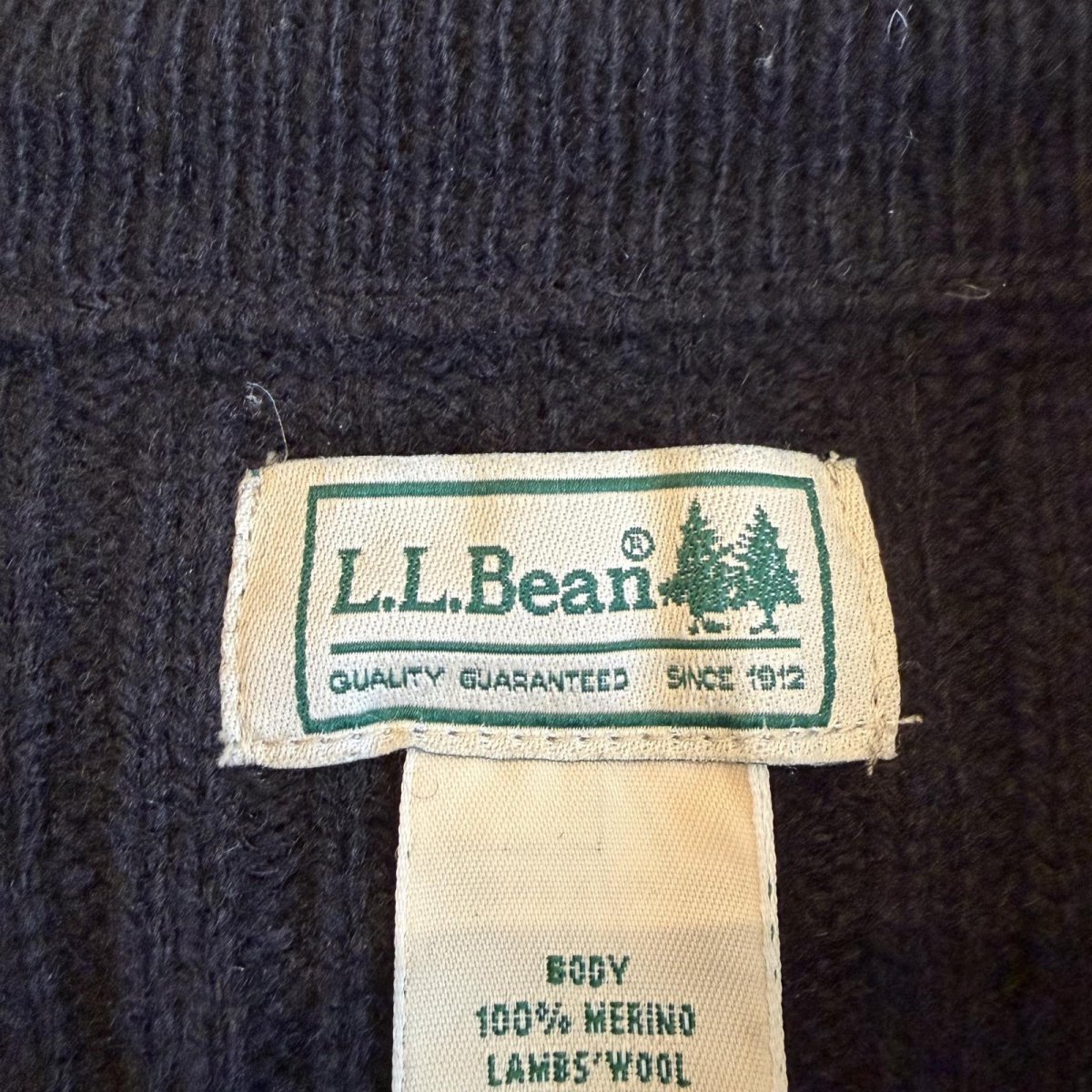 画像12: 【L.L Bean】HENRY SHOULDER ELBOW PATCH DESIGN SWEATER / Ladies XL (12)