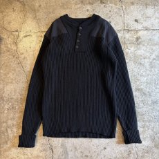 画像1: 【L.L Bean】HENRY SHOULDER ELBOW PATCH DESIGN SWEATER / Ladies XL (1)