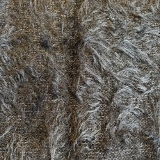 画像4: POINT GLITTER COLOR SHAGGY FAUX FUR BACK SLIT SKIRT / W27~W33 (4)