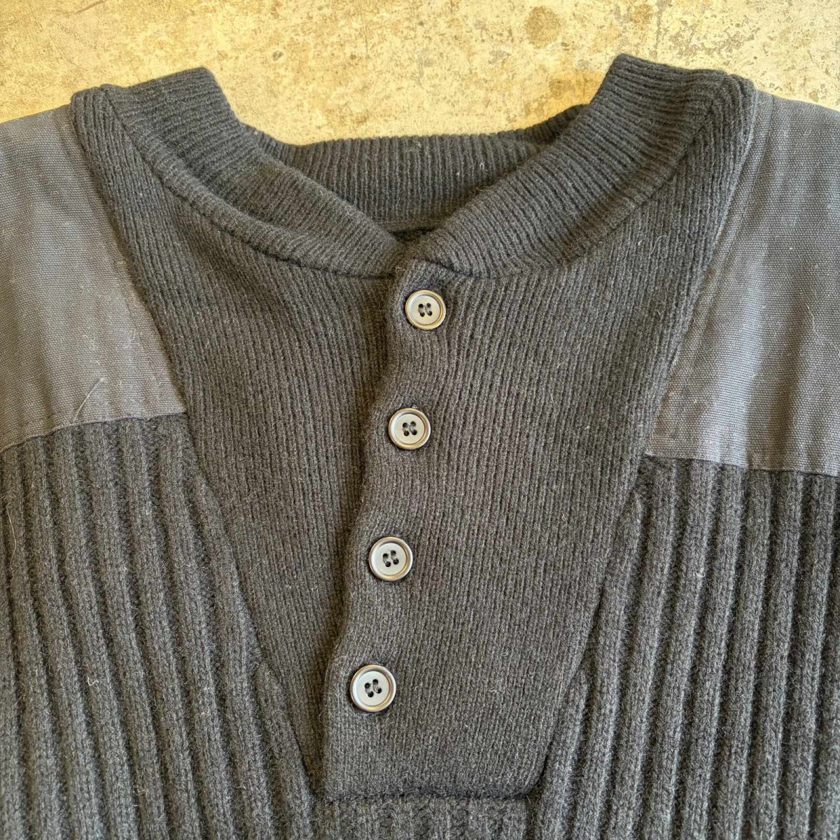 画像6: 【L.L Bean】HENRY SHOULDER ELBOW PATCH DESIGN SWEATER / Ladies XL (6)