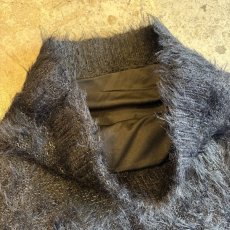 画像7: POINT GLITTER COLOR SHAGGY FAUX FUR BACK SLIT SKIRT / W27~W33 (7)