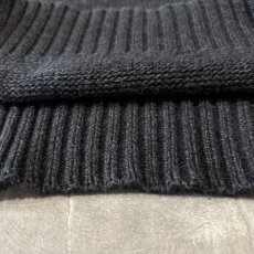 画像8: 【CALVIN KLEIN】CHARCOAL COLOR HALF ZIP KNIT SWEATER / Mens L (8)