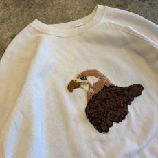 画像3: FRONT EAGLE PATCH DESIGN SWEAT / Ladies L (3)
