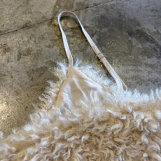 画像8: IVORY COLOR  DESIGN BOA FUR CAMISOLE / Ladies M (8)