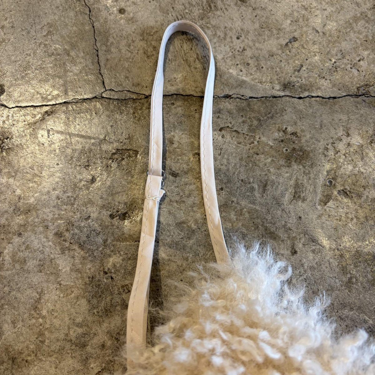 画像7: IVORY COLOR  DESIGN BOA FUR CAMISOLE / Ladies M (7)